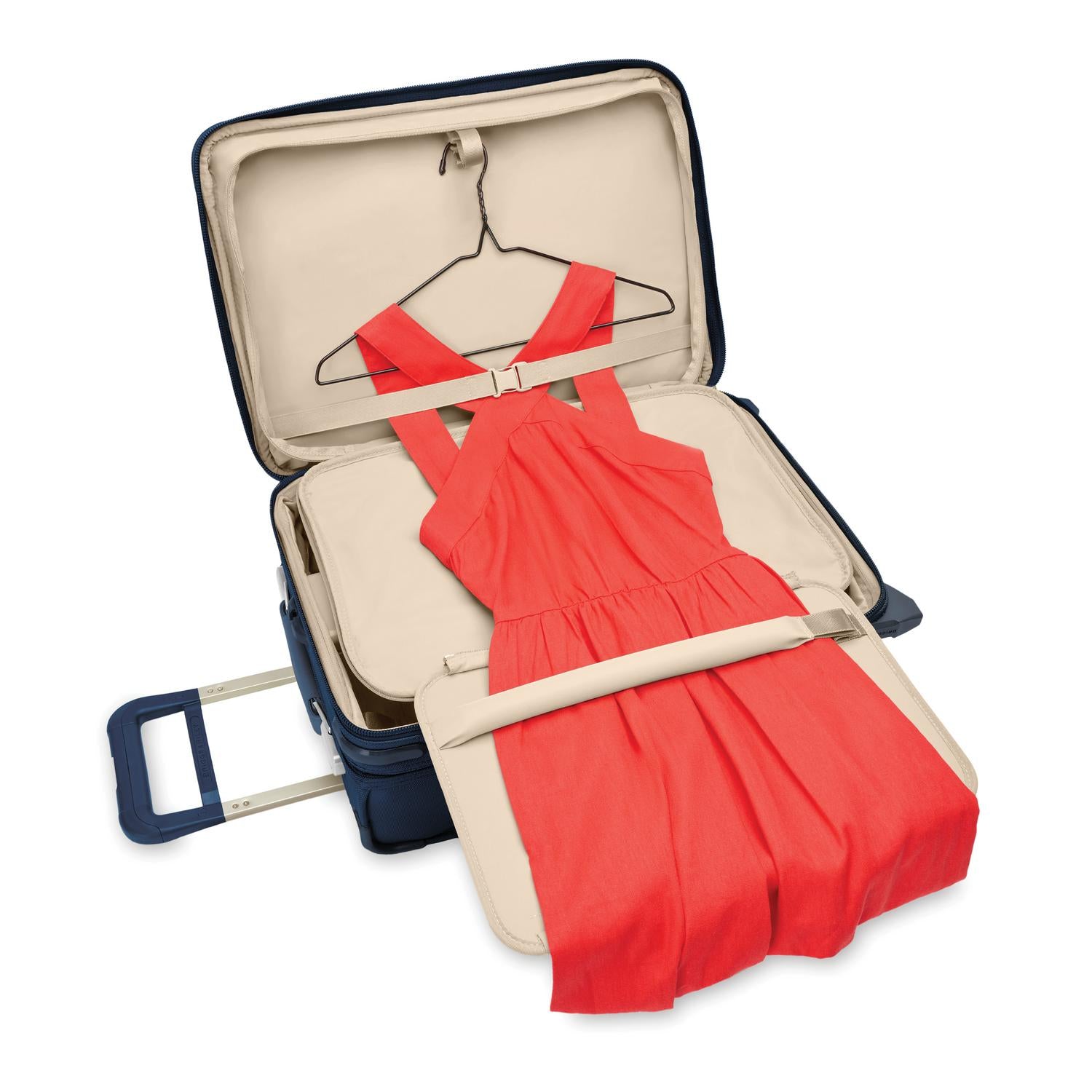 22" Expandable Carry-On Luggage for Travel | Essential 2-Wheel