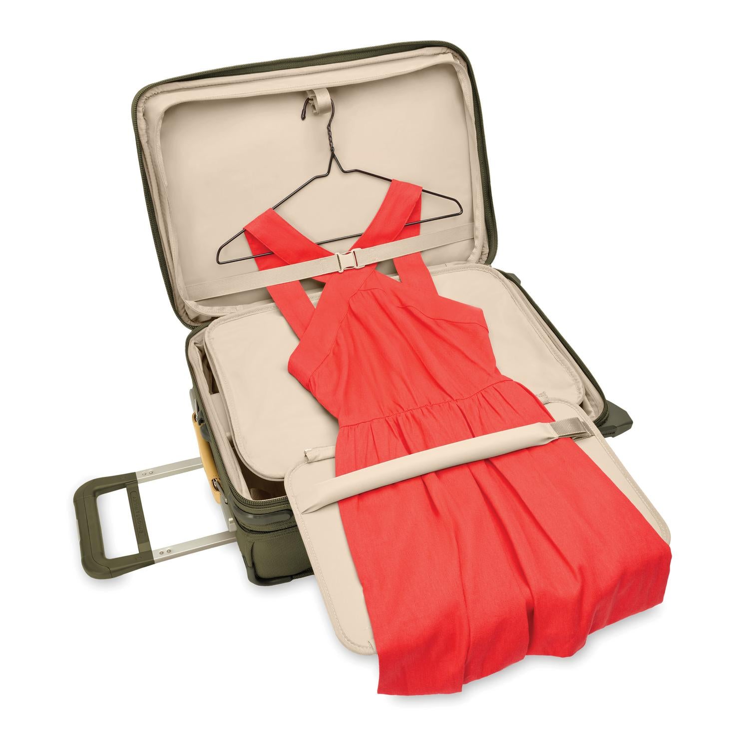 22" Expandable Carry-On Luggage for Travel | Essential 2-Wheel
