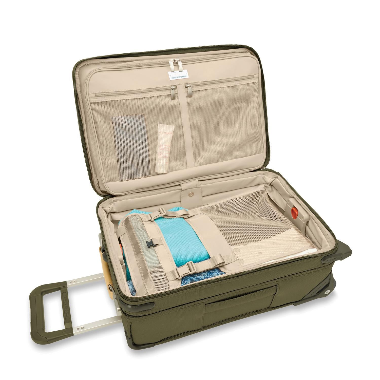 22" Expandable Carry-On Luggage for Travel | Essential 2-Wheel