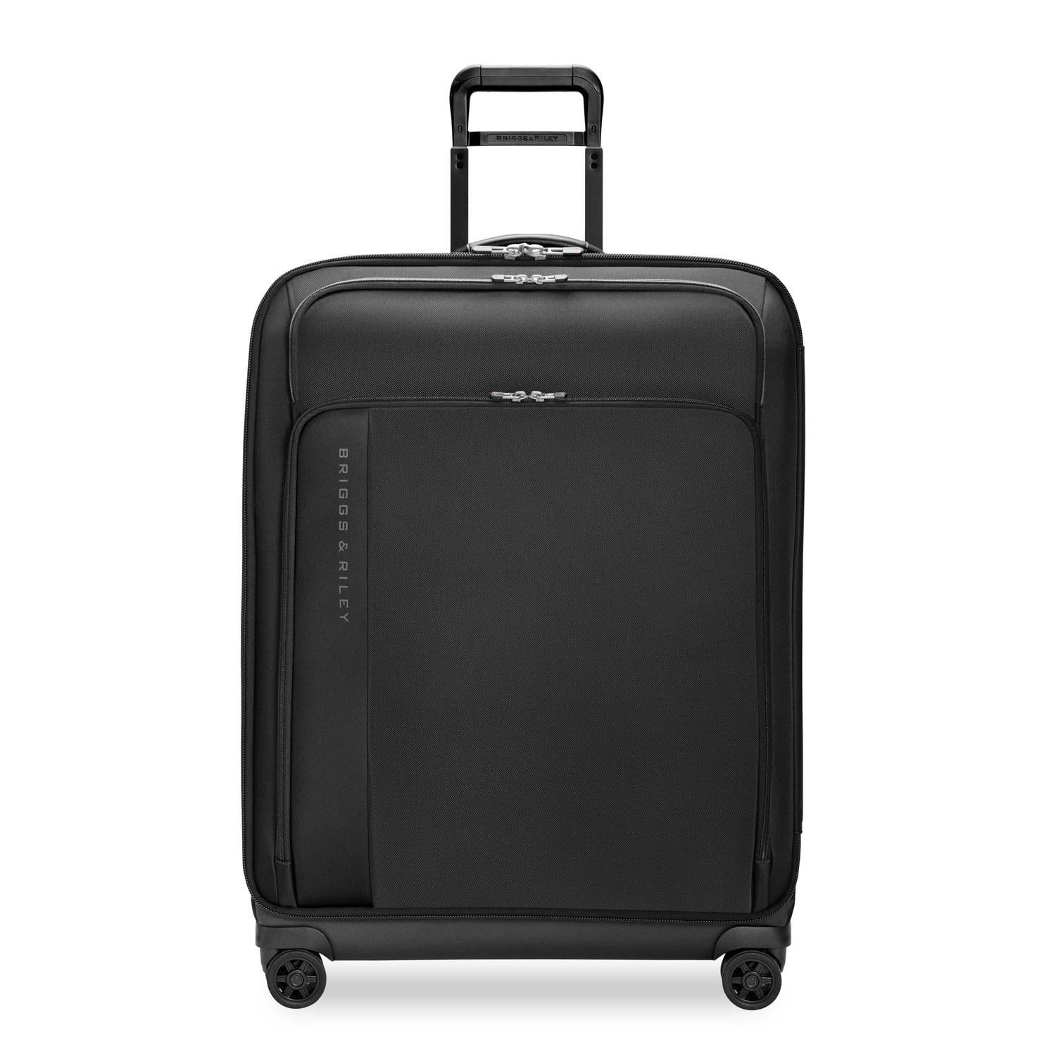Large Expandable Spinner Suitcase with Outsider Handle | ZDX