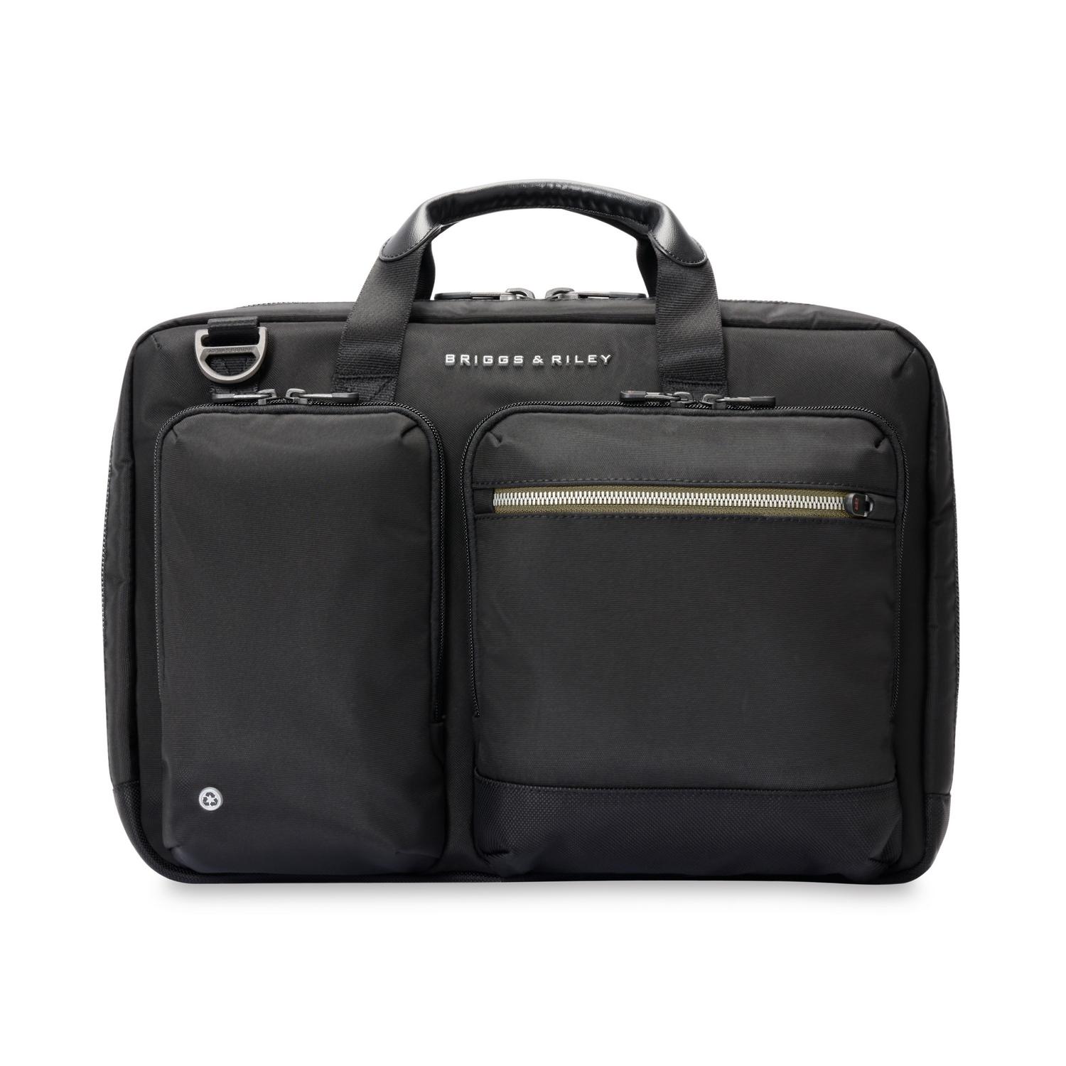 Expandable Briefcase for Work & Travel | Durable Ballistic Nylon | HTA